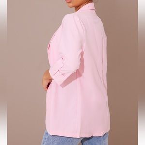 Blazer pink pretty little thing